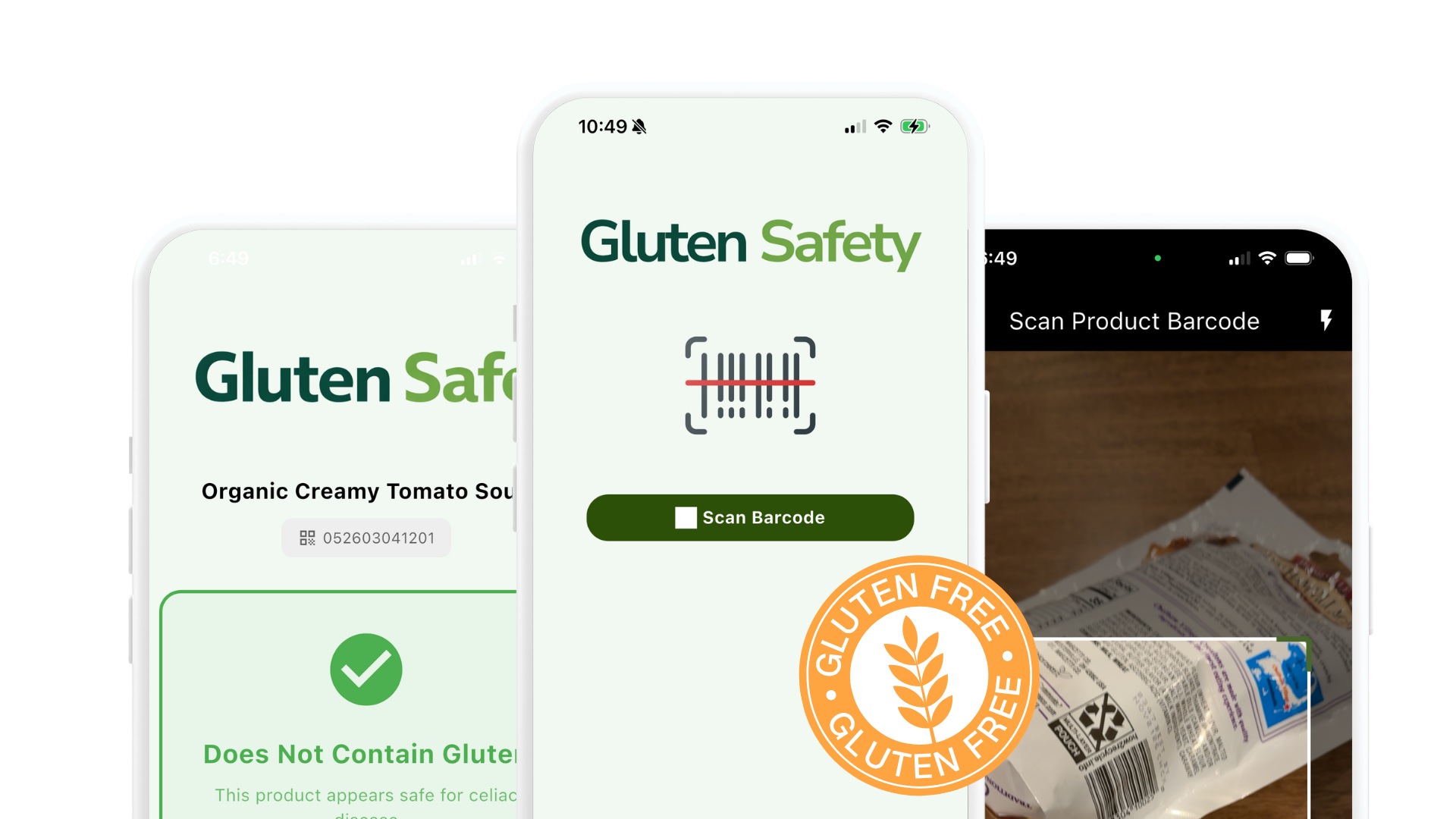 Ingredient analysis in Gluten Safety